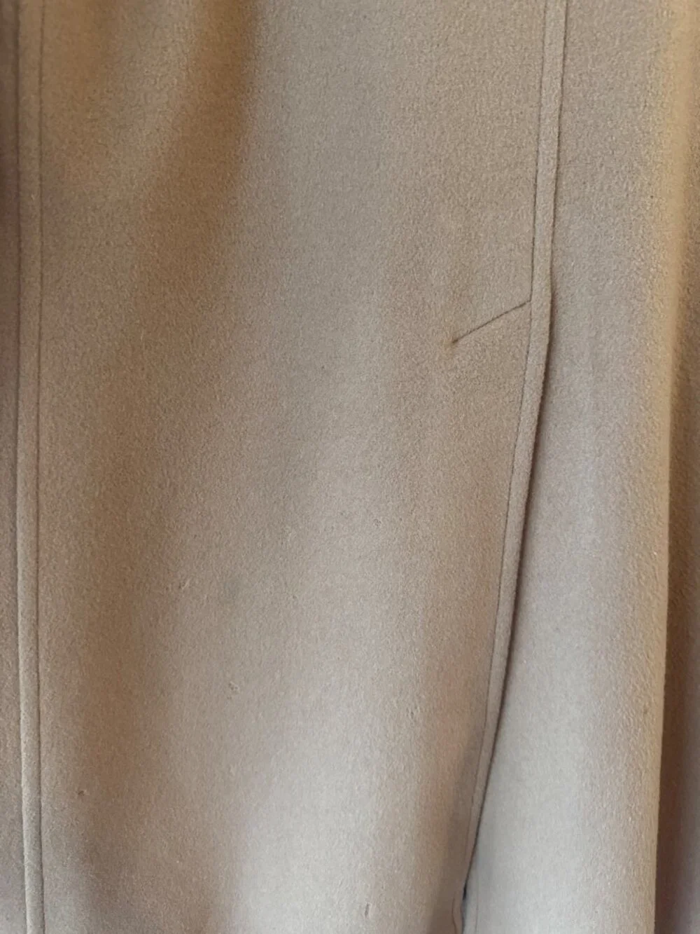 Vintage Men's London Fog Wool Camel Coat Brown Collar Size 42R Old Money